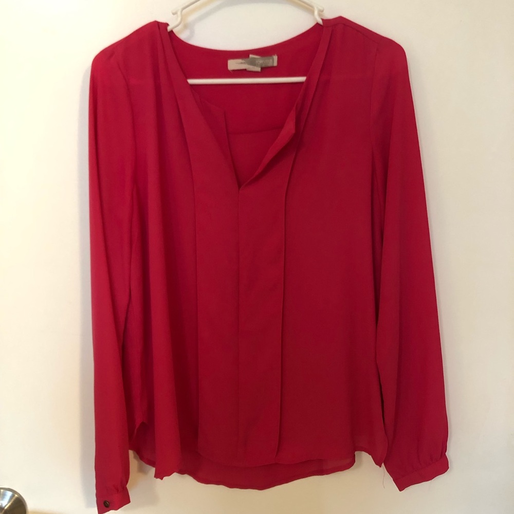 Pink blouse